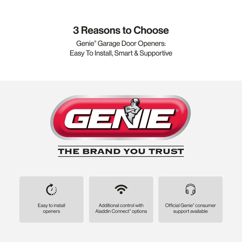 Chain Drive 750 3/4 HPc Garage Door Opener w/Battery Backup - Heavy Duty.