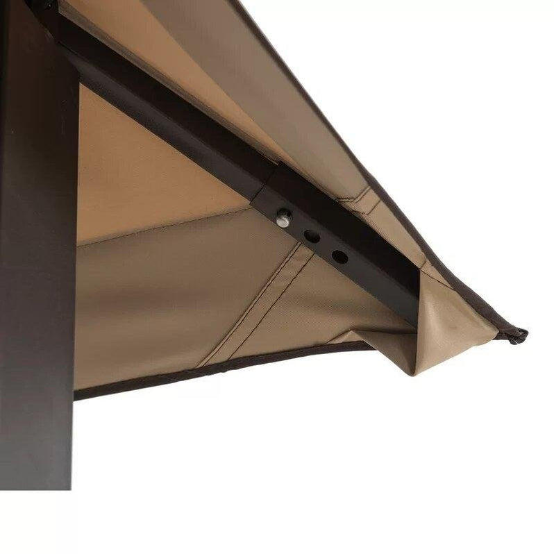 Moorehead 12 Ft. W x 10 Ft. D Steel Patio Gazebo
