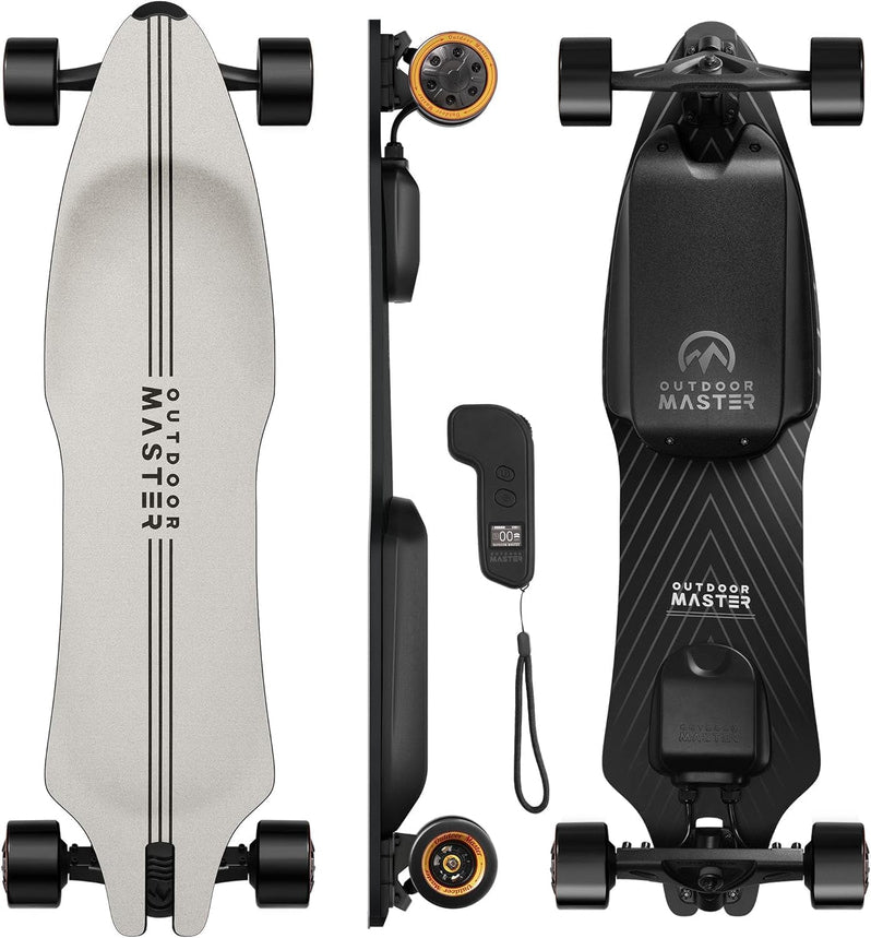 Caribou Electric Skateboard 32 MPH, 26 Mile Range, Dual 1000W Motors, Longboard for Adults & Teens, 6-Month Warranty