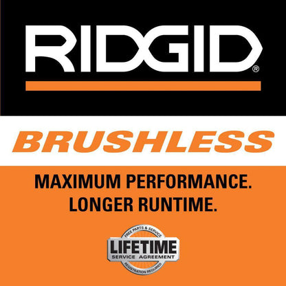 RIDGID 18V Brushless Cordless Nailer Combo Kit with Brad & Finish Nailers, Battery & Charger