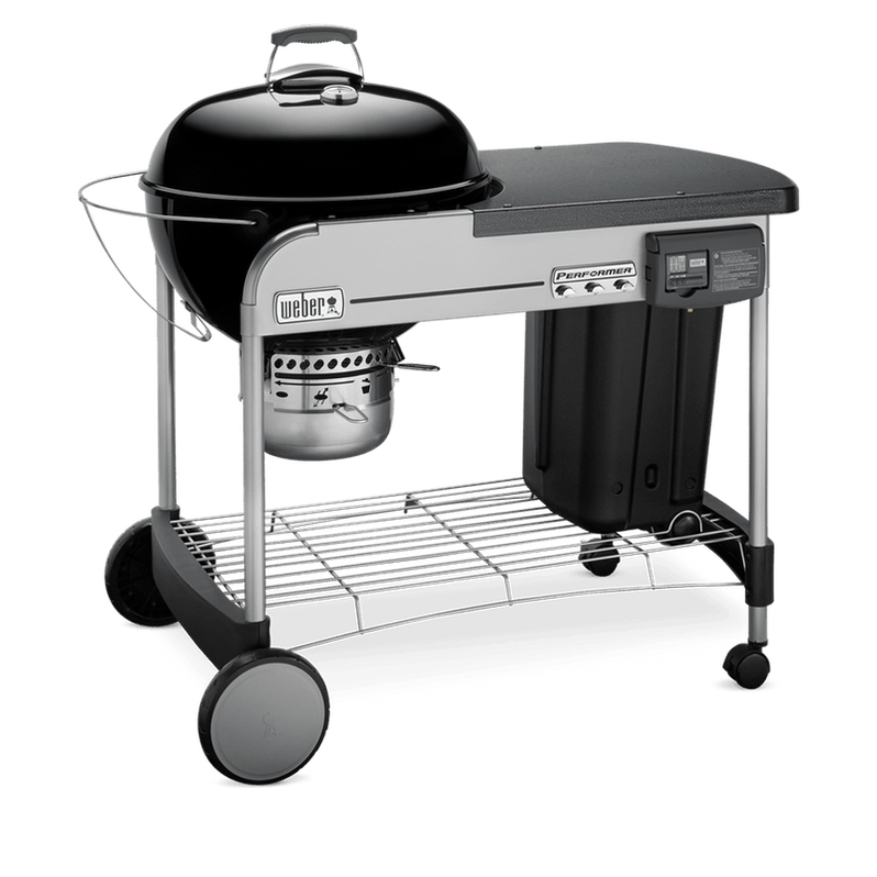 Weber Performer Deluxe 22′ Black Charcoal Grill