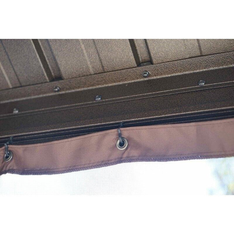 Dahlin Hardtop 12 Ft. W X 10 Ft. D Aluminum Patio Gazebo