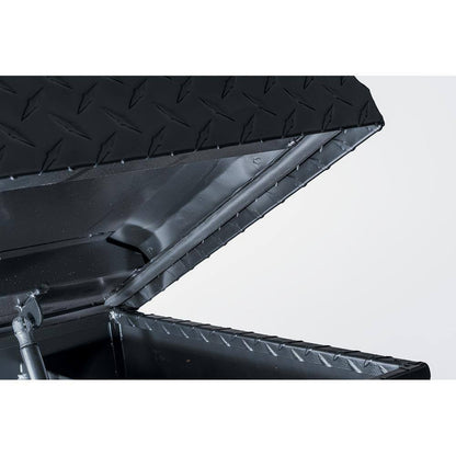 Husky 61.86 Matte Black Aluminum Low Profile Truck Box for Mid-Size Trucks