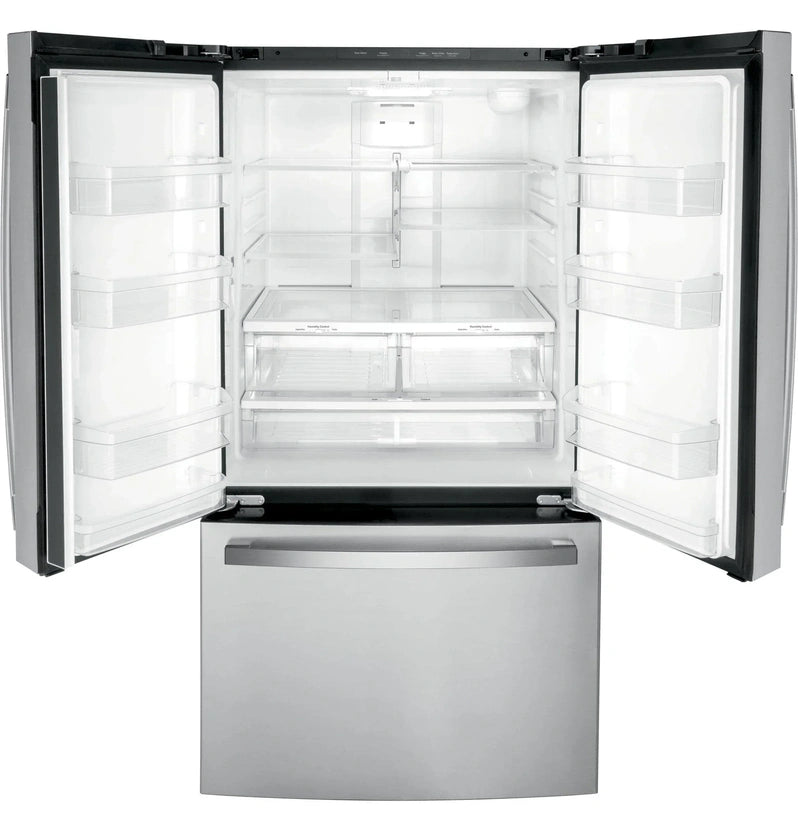 GE 27.0 Cu. ft. Fingerprint Resistant Stainless Steel French Door Refrigerator