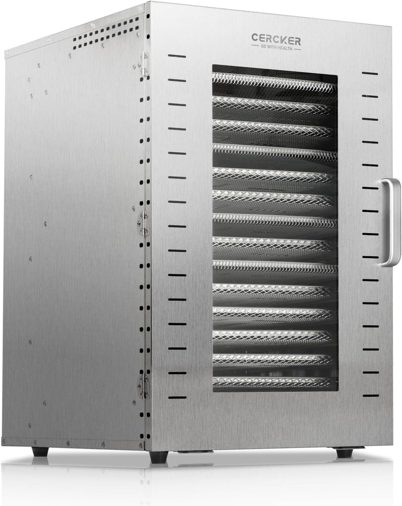 Commercial Food Dehydrator 16 Trays 1500W 70-190 F Large