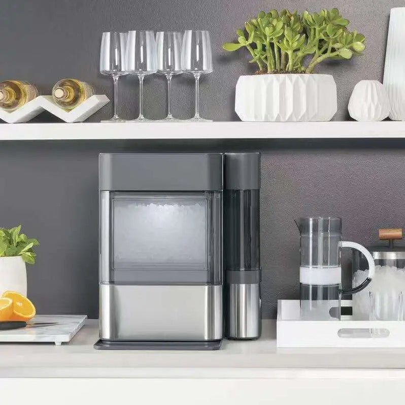 $106.39 Today Only GE Ice Maker - 38 lbs/day + Free Ice Bucket & Scoop