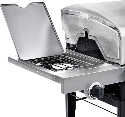 Char-Broil 463377319 Performance 4-Burner Cart Style Liquid Propane Gas Grill, Stainless Steel